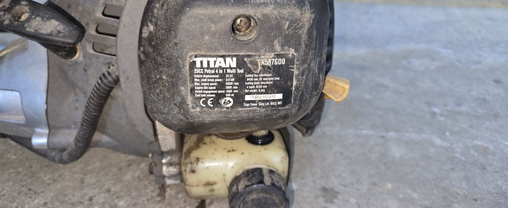 TITAN TTK587GDO Kosa spalinowa Trymer 4w1 Pila Stihl Husqvarna
