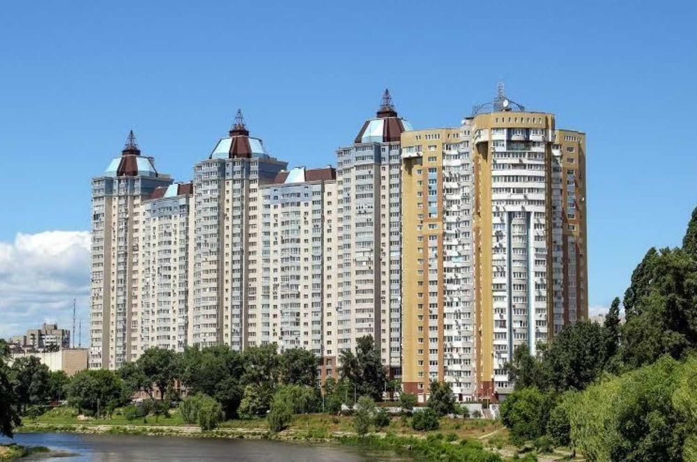 3-к 126м Русанівка "Лазурний блюз" після будівельників -50% Терміново!