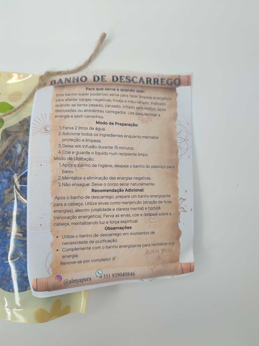 Banhos Energéticos e Espirituais