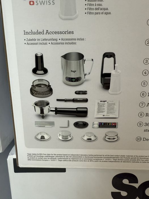 Ekspres SAGE Barista Express SES875BTR spieniacz NOWY Oksikom Tecza