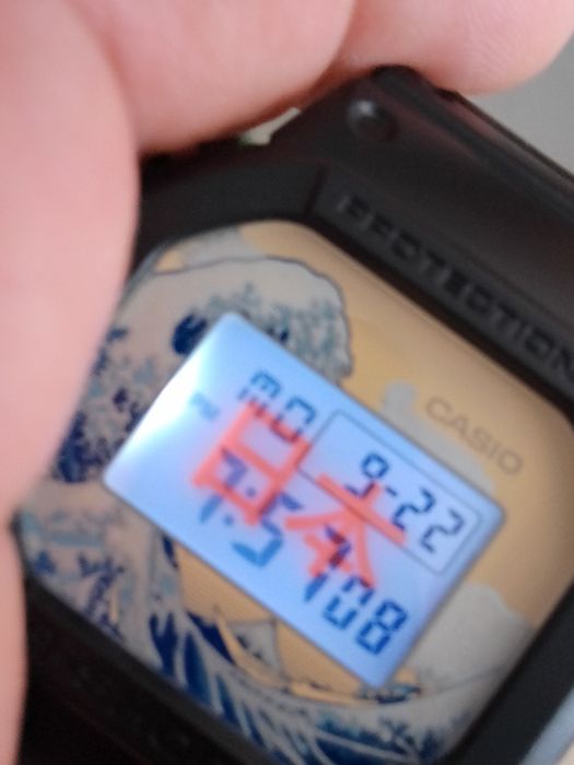 Casio G-Shock "hokusai Katsushika" DW-5600KHK24-1JR