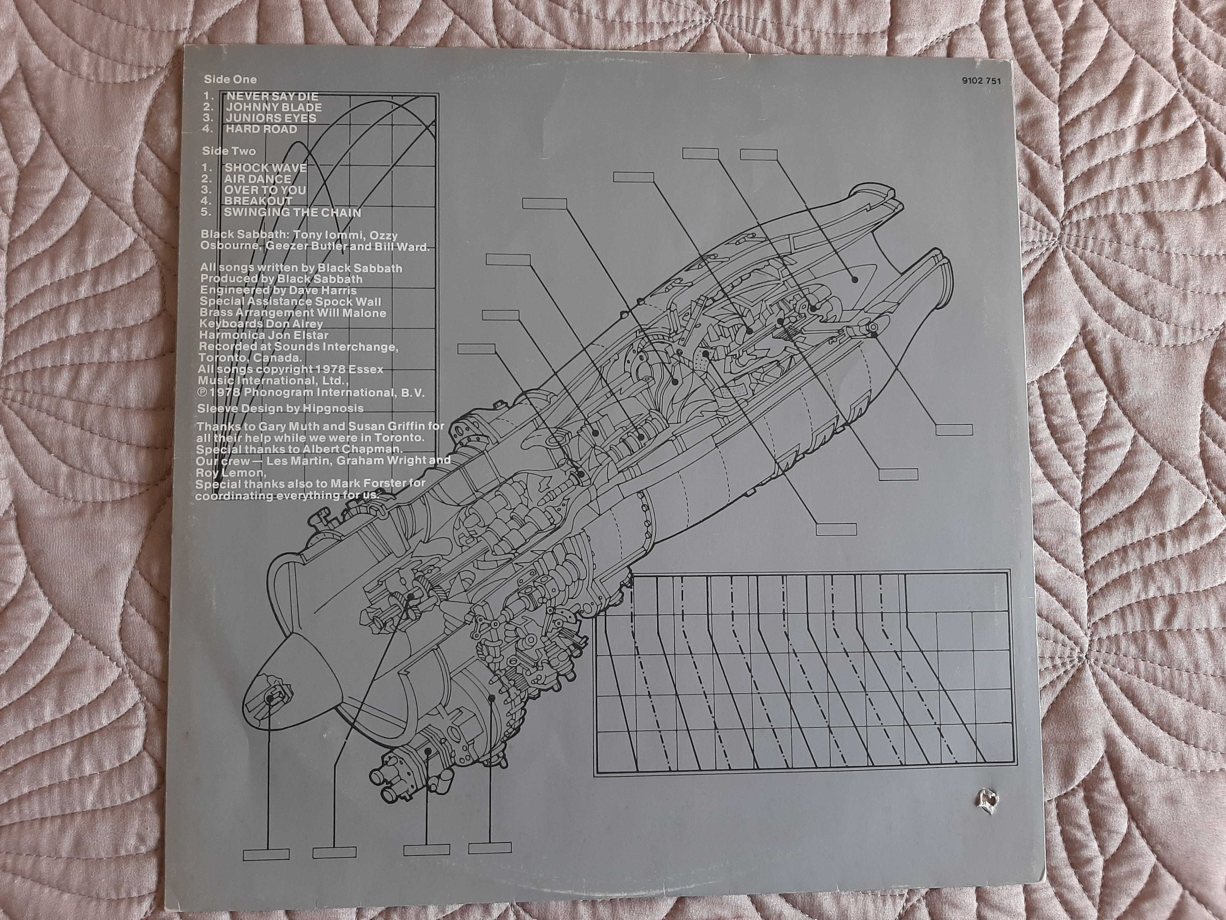Black Sabbath - Never Say Die! - UK - Vinil LP
