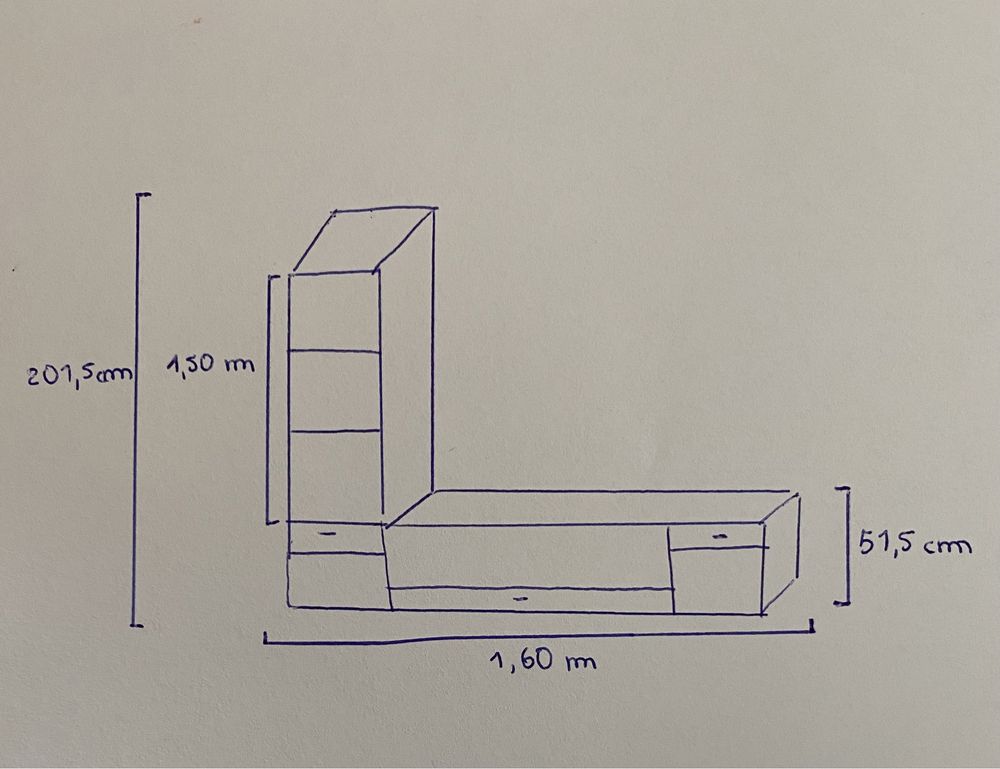 Móvel para televisão