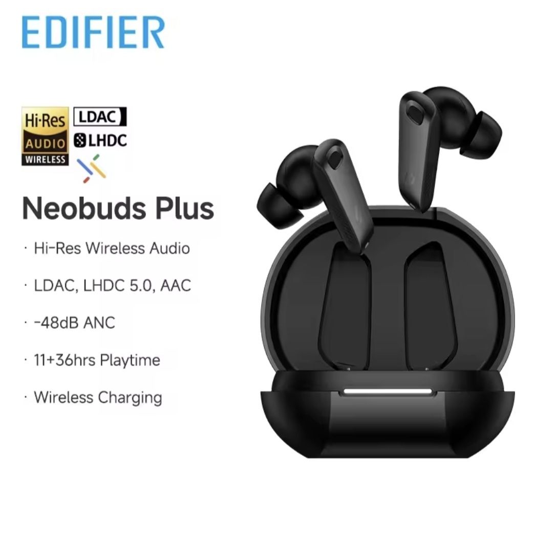 Навушники Edifier Neobuds Plus Black