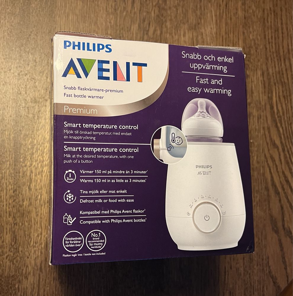 Aquecedor de biberons phillips avent