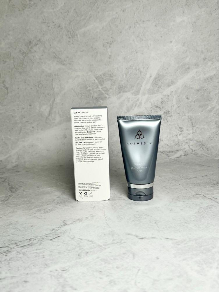 Cosmedix Clear Deep Cleansing Mask, маска для глибокого очищення