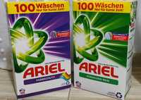 Proszek niemiecki Ariel 100 prań kolor.