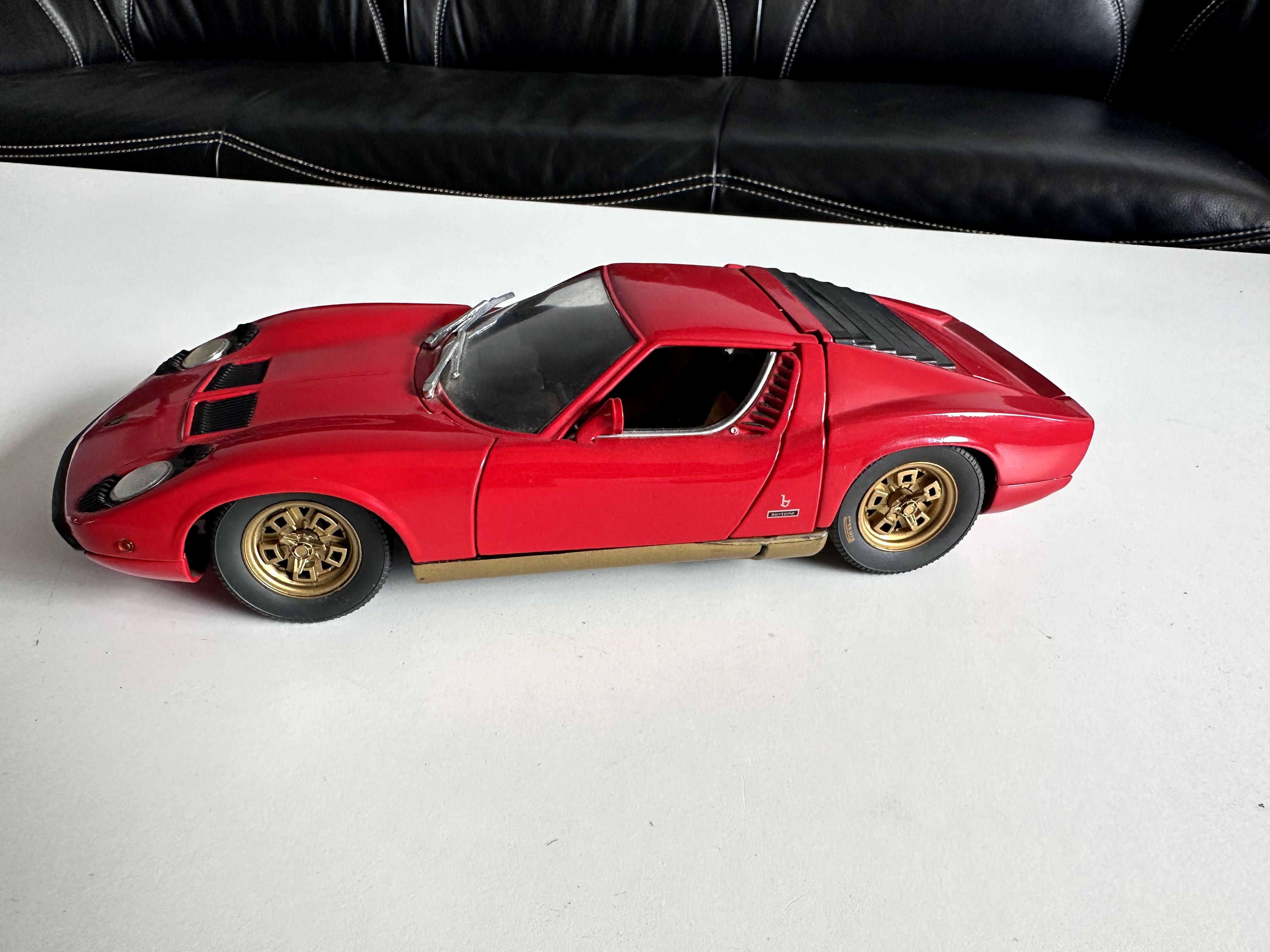 LAMBORGHINI MIURA 1:18 MAJORETTE-rzadki okaz -Okazja