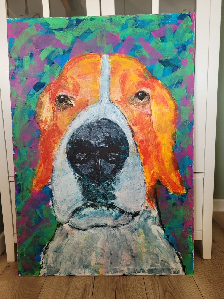Obraz akryl na płótnie "Beagle"