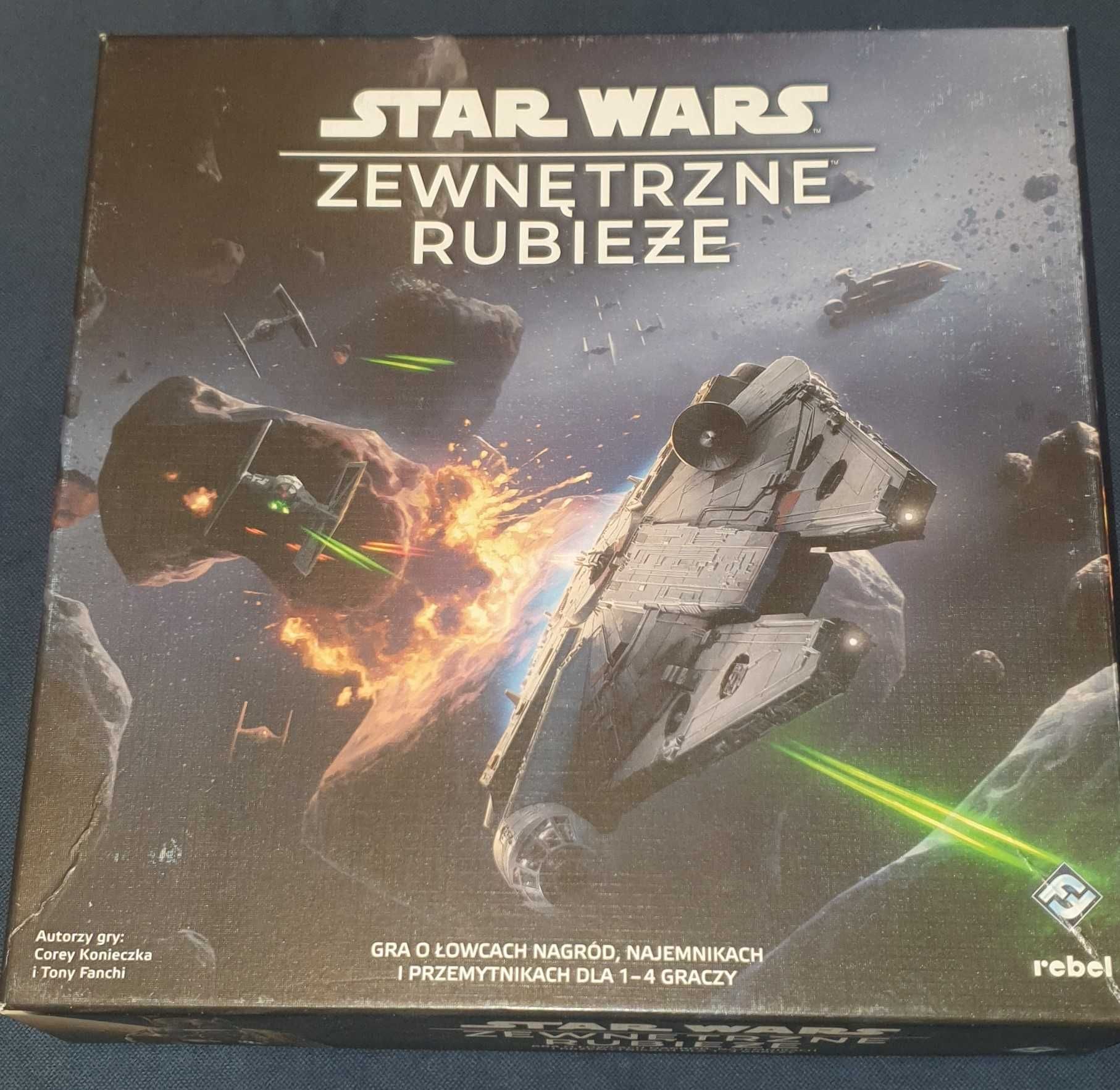 Star Wars Zewnętrze Rubieże- gra planszowa, wersja polska