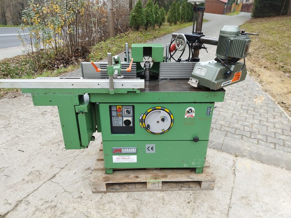 Frezarka dolnowrzecionowa, frezarka do drewna CASADEI F115