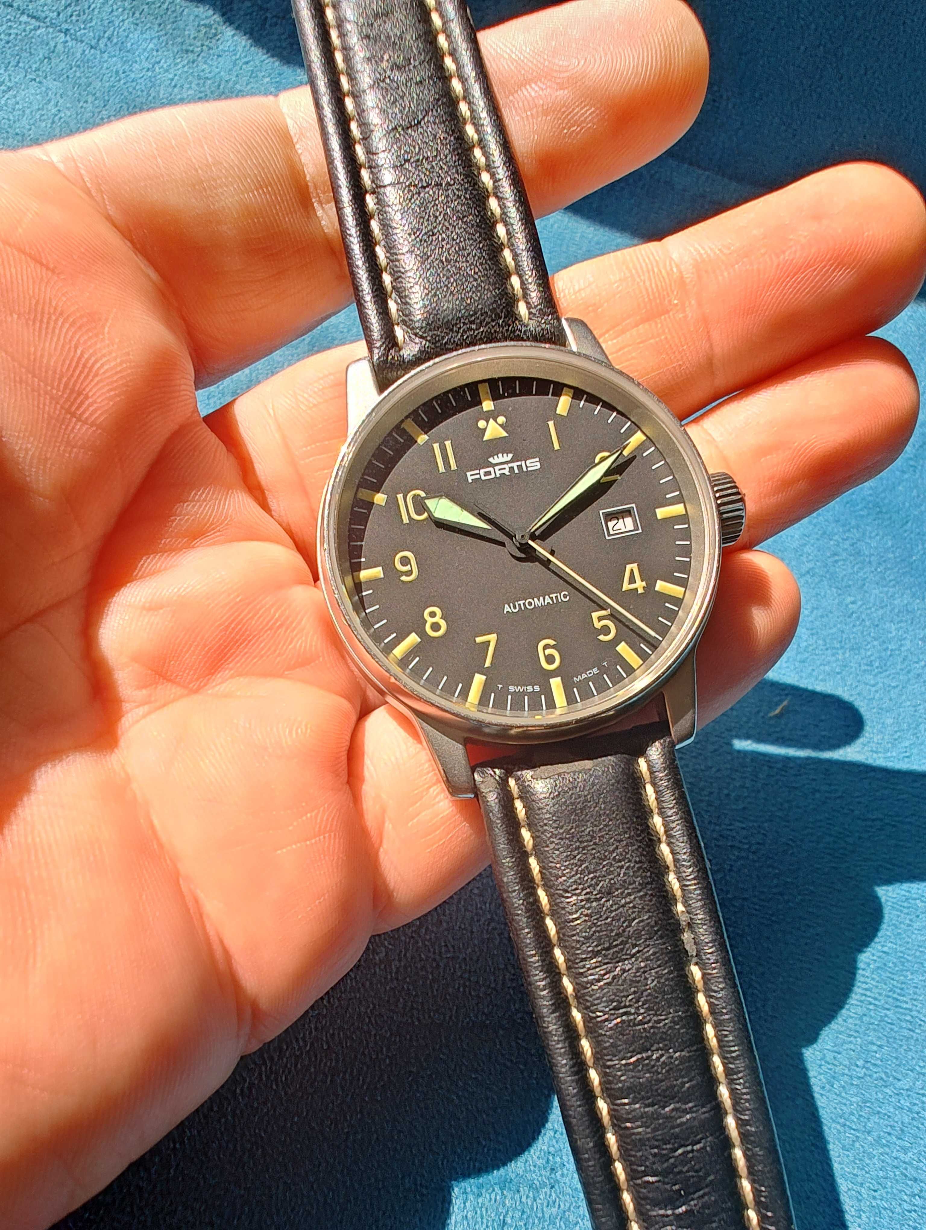 Fortis Flieger pilot 595.10.46 eta 2824-2