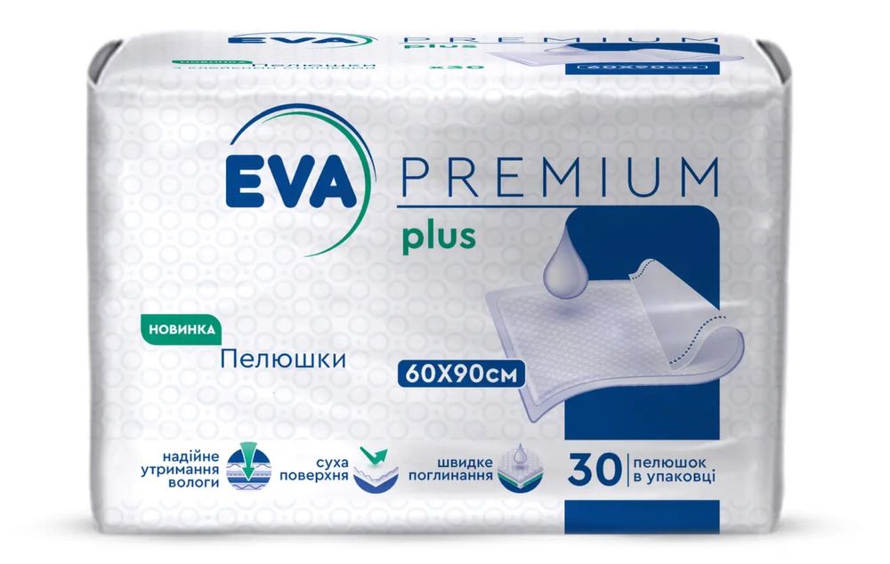 Пелюшки EVA premium Plus, розмір 60*90