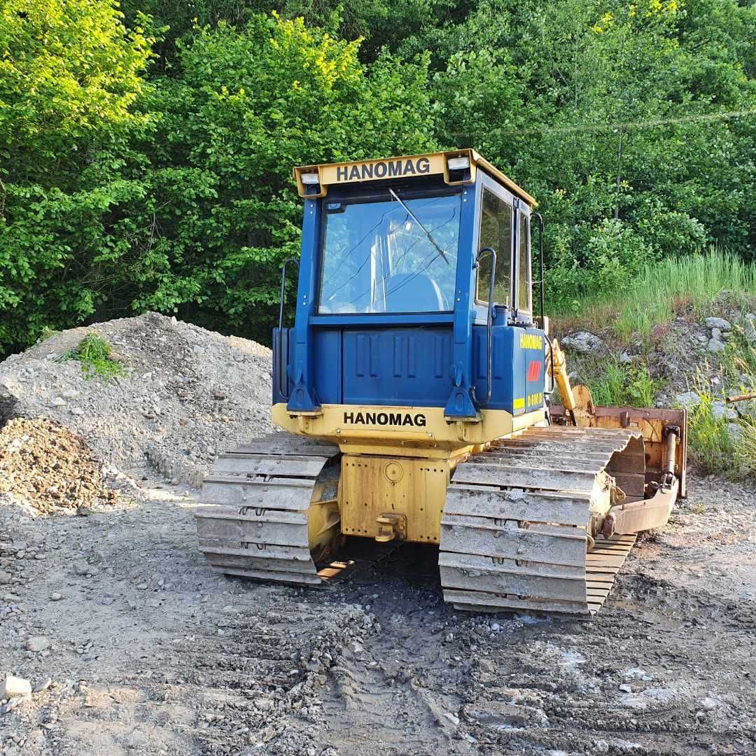 Spycharka  spychacz spych  1995 rok  Hanomag D 600 D Super