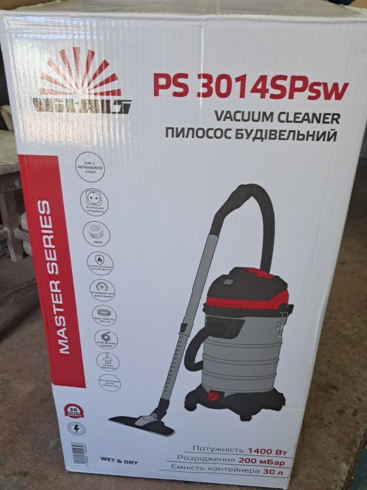 Промышленный пылесос виталс,PS3014SPsw