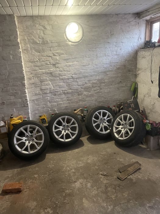 Диски Audi R18 Резина Michelin 235/50