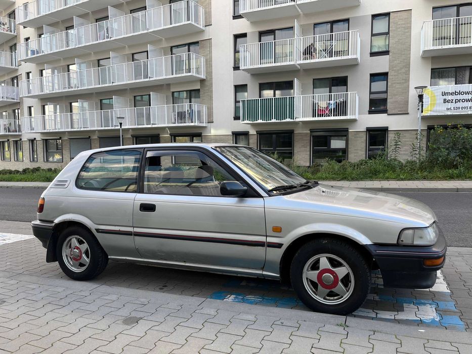 Ważna butla LPG! 37letnia Toyota corolla e9 1988 1.3 LPG 296200km,