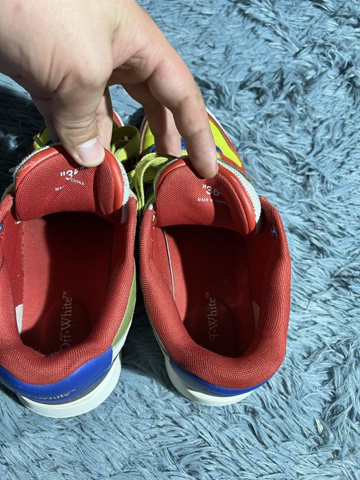 Sneakers Off-White Out Of Office Light Blue - Multicolor