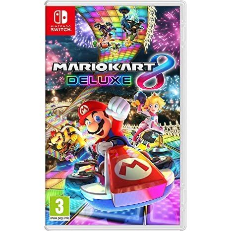Mario kart 8 deluxe, com caixa