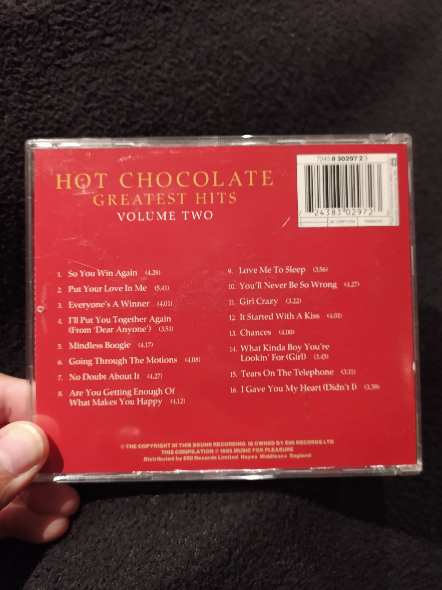 Hot Chocolate. Greatest hits, volume two. CD. Pop