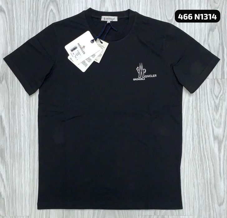 Koszulka T-shirt Moncler nowa czarna M-XXXL