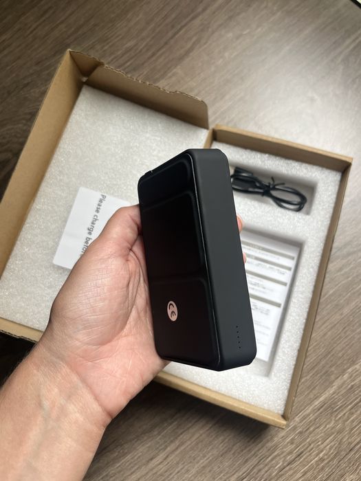 Магнітний бездротовий павербанк Powerbank 10000mAh 3 в 1