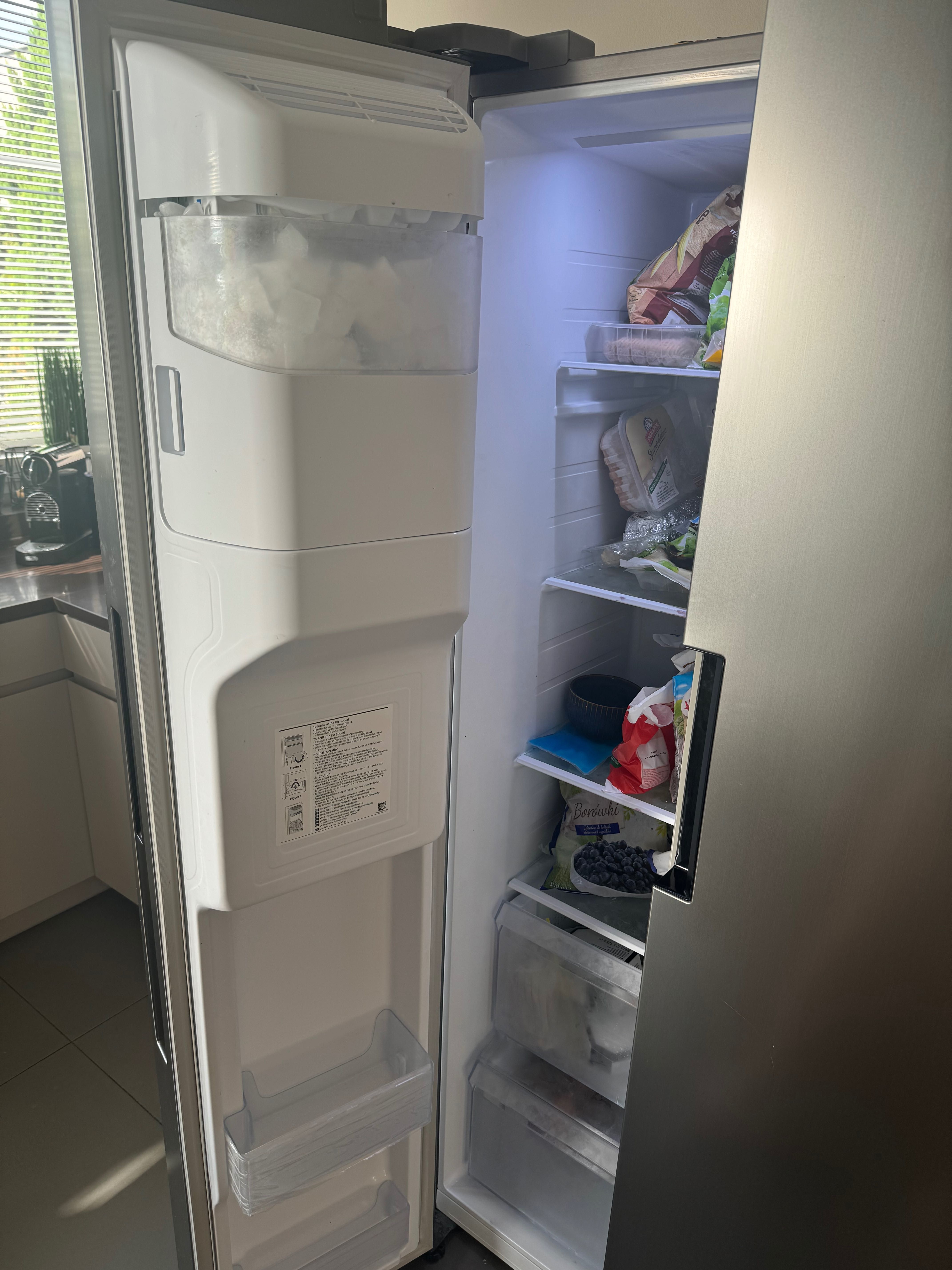 Lodówka SAMSUNG, Side by Side, SpaceMax, 634 l, 178cm, jak nowa