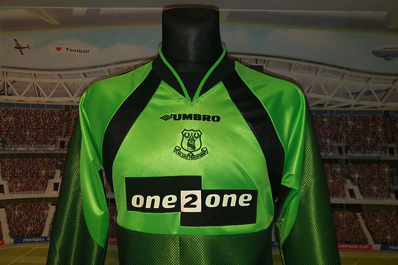 Everton Football Club Umbro bluza bramkarska 1998/1999 rozmiar: 158cms