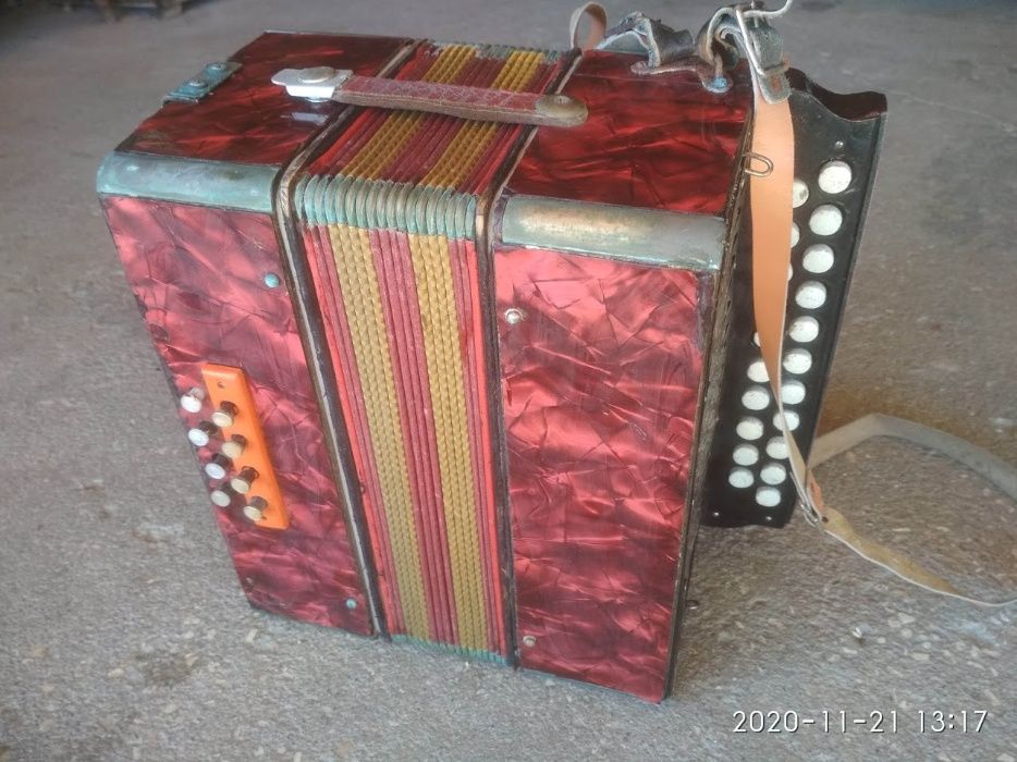 Concertina Artesanal Antigo(peça unica)