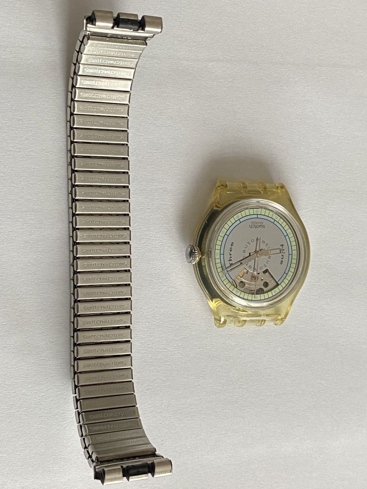 Swatch automatic SAK100 tzw. FRANCOIS OPEN HEART ETA 2842