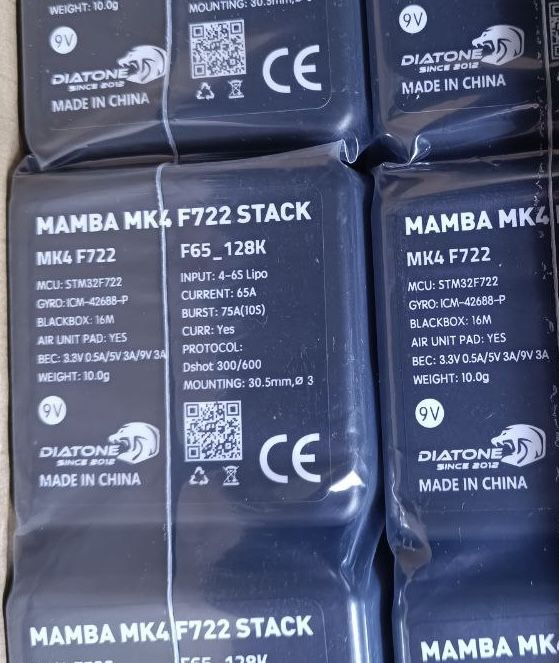 Політний стек  Diatone Mamba MK4 F722 APP/ 65A
