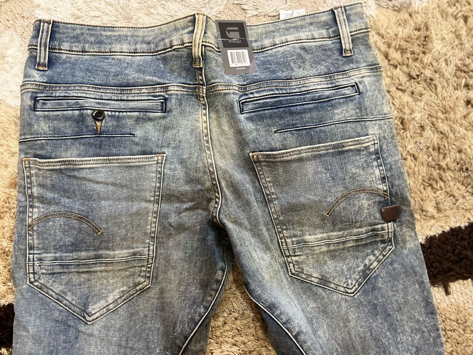 Calças G-Star Raw D-STAQ 3D SUPER SLIM tamanho 32 lenght 32