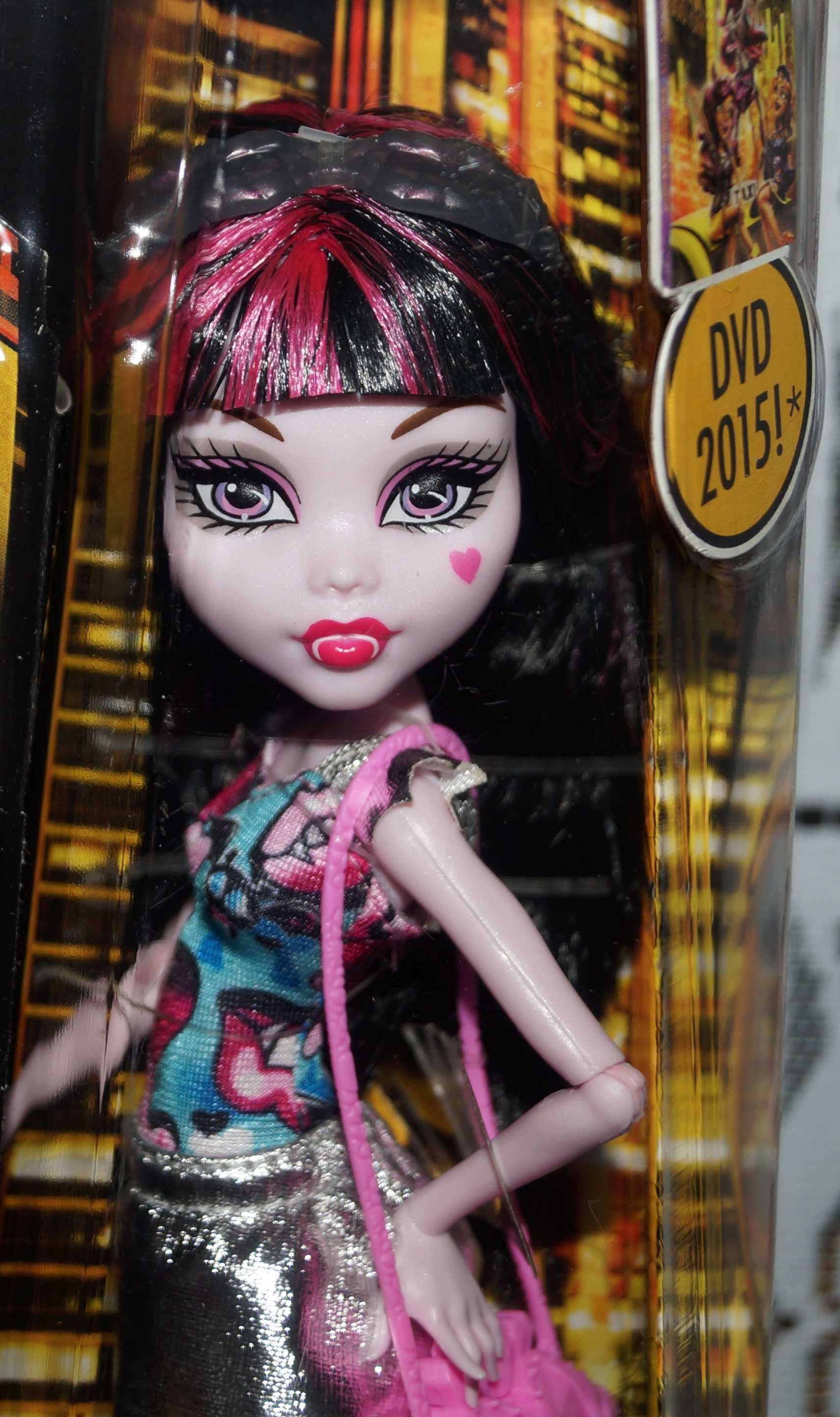 Monster High DRACULAURA BOO YORK Mattel lalka NOWA Unikat