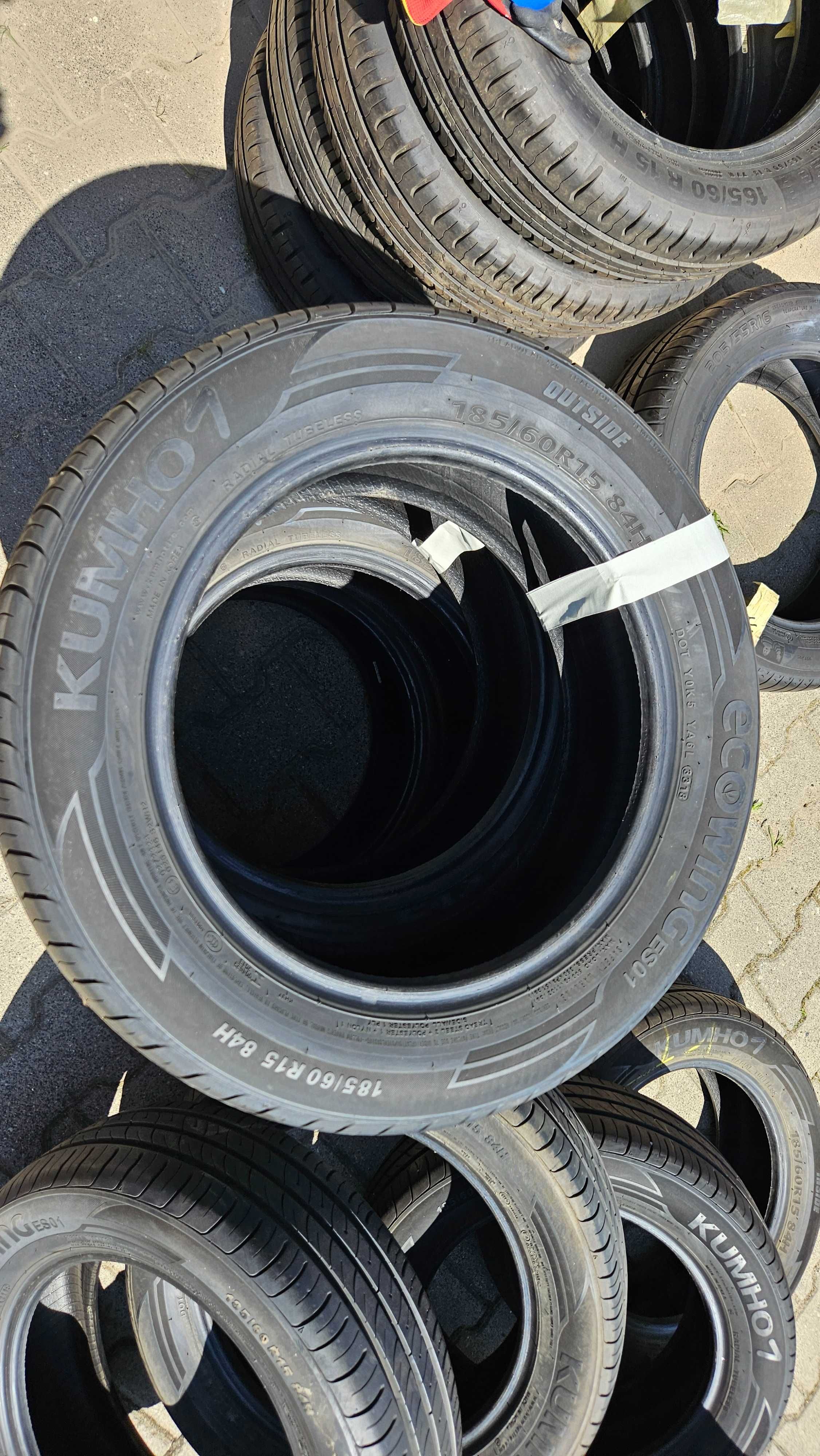 4x OPONY 185 / 60 R15H KUMHO EO1