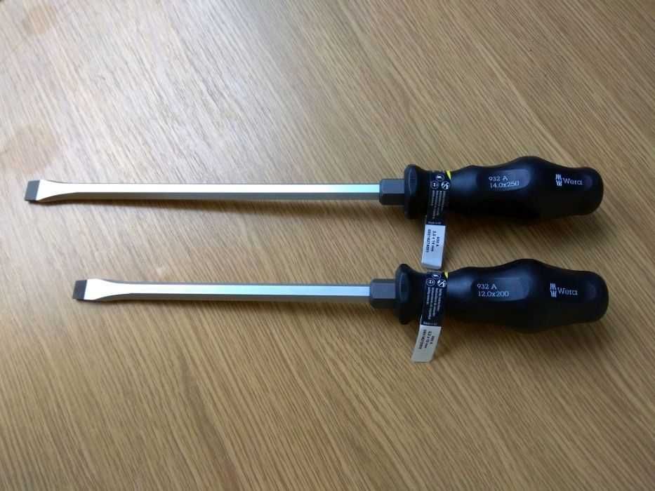 Nowy śrubokręt płaski i gwiazdkowy do pobijania WERA, Knipex, Yato