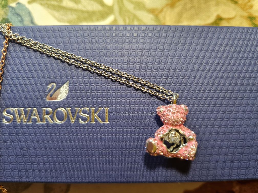 Сваровски подвеска кулон Swarovski Сваровскі teddy ведмедик