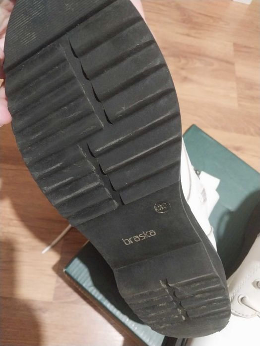 черевики Braska, устілка 25 см, ботинки шкіряні, р.39