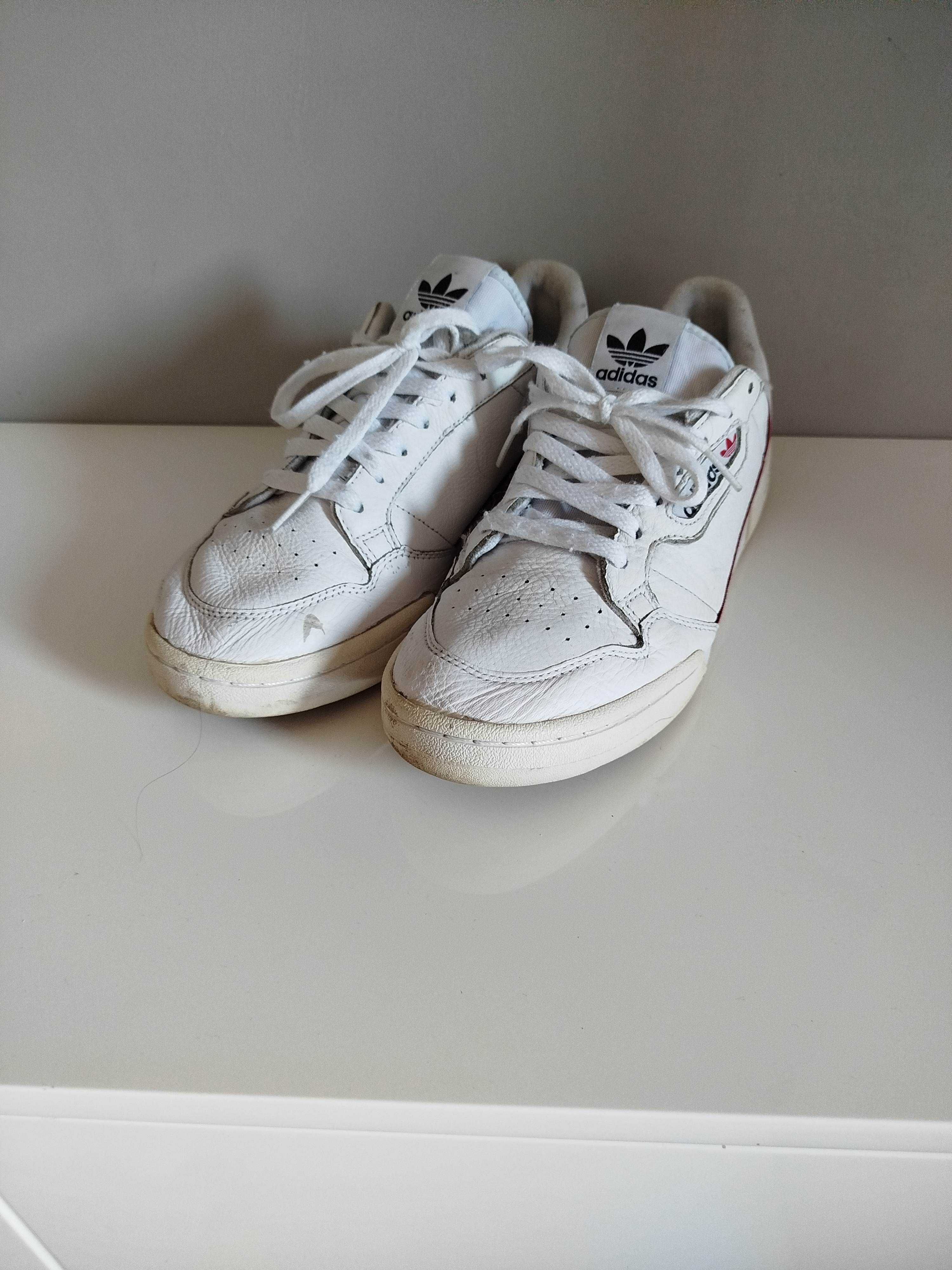 Adidas Męskie Continental 80 Białe buty codzienne Sneakersy