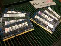 DDR3 4GB Hynix, Kingston, Samsung SO-DIMM 1600 1333 1066 MHz Intel/Amd
