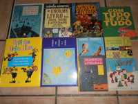 lote 10 livros infanto-juvenis-oscar wilde,pippi,fraglles,ciência horr