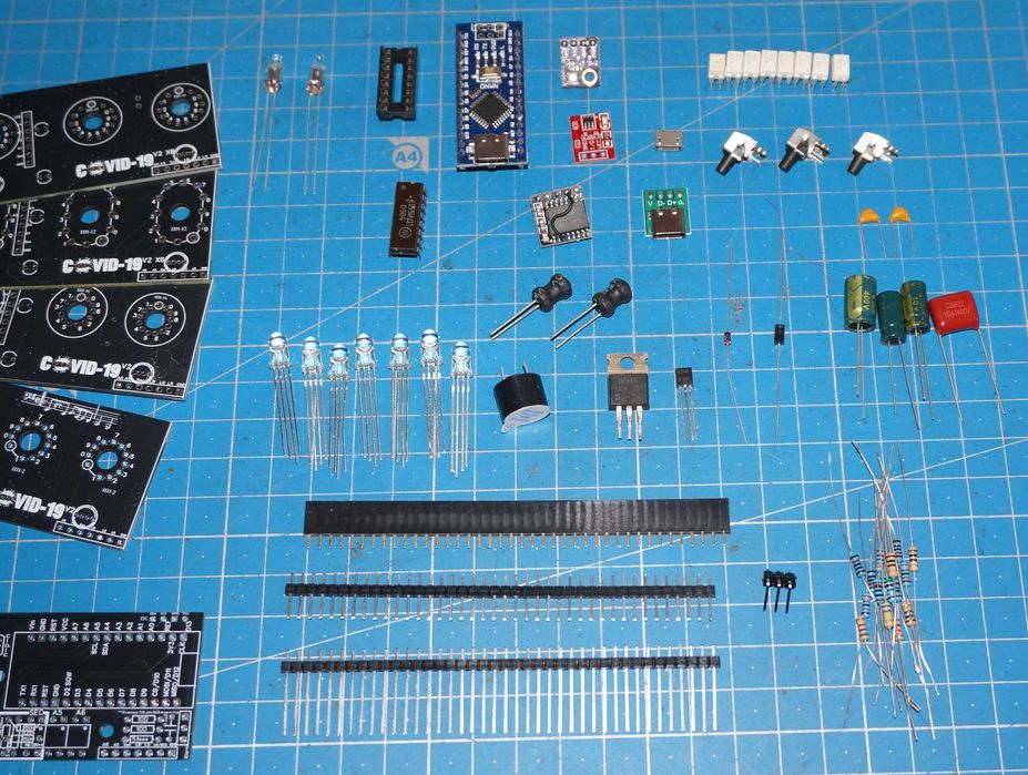 Радіоконструктор Nixie Clock набір лампового годинника ИН-12 ИН-14