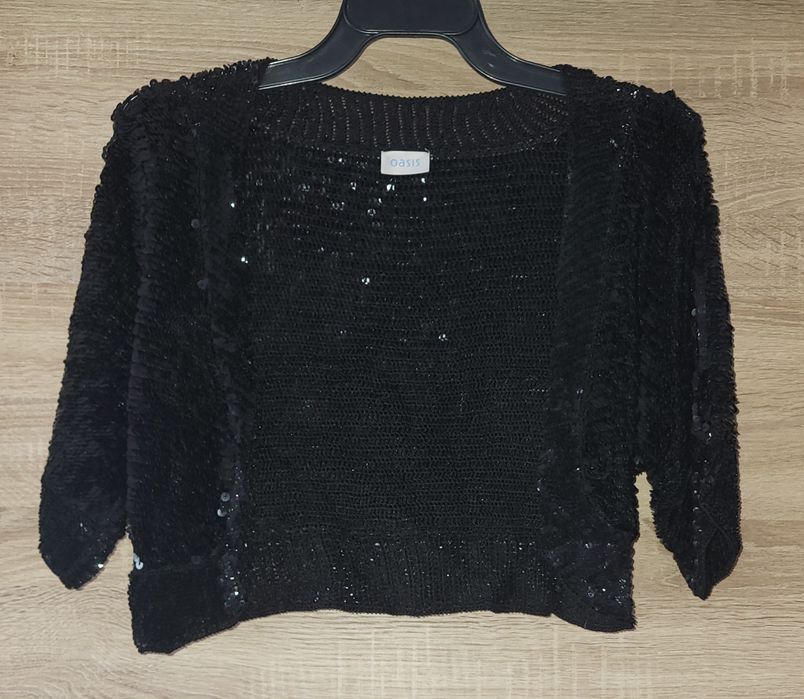 Bolerko cekinowe w bardzo dobrym stanie, rozmiar 40