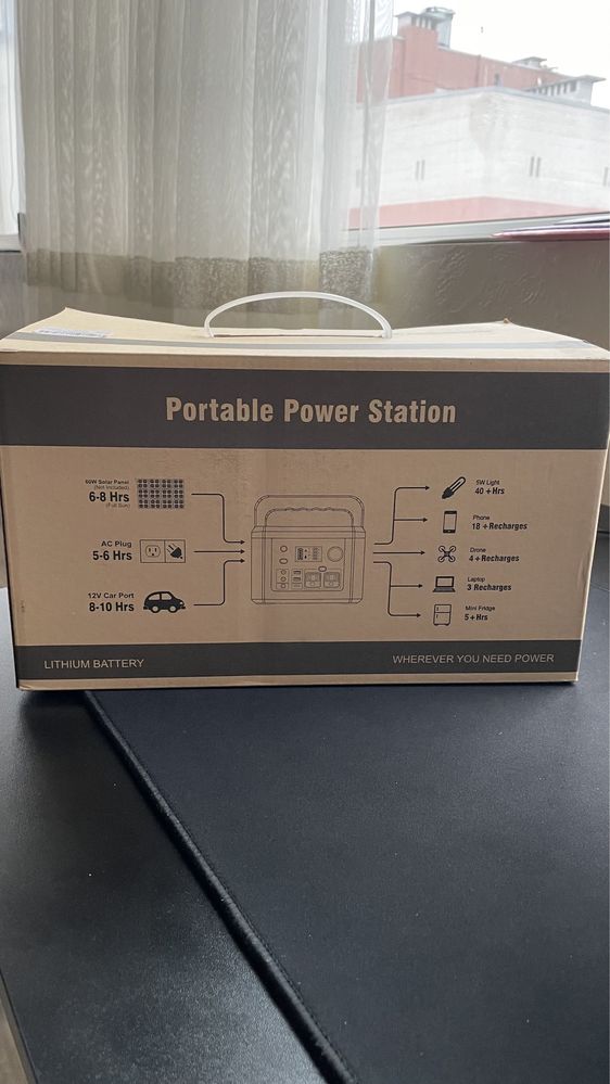 Портативна електростанція Powkey 260 Wh/70 000 mAh