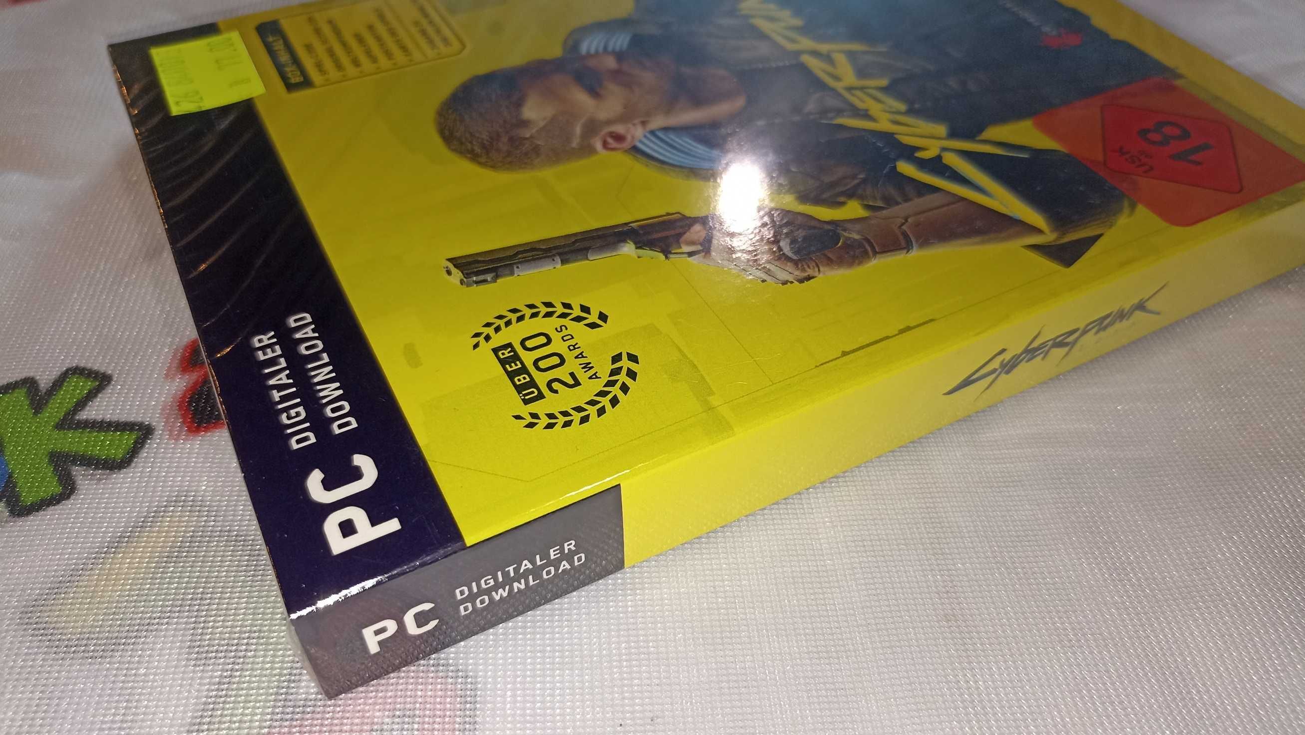 CyberPunk PC na komputer po polsku, GOG, nowa, OST, mapa, naklejki...