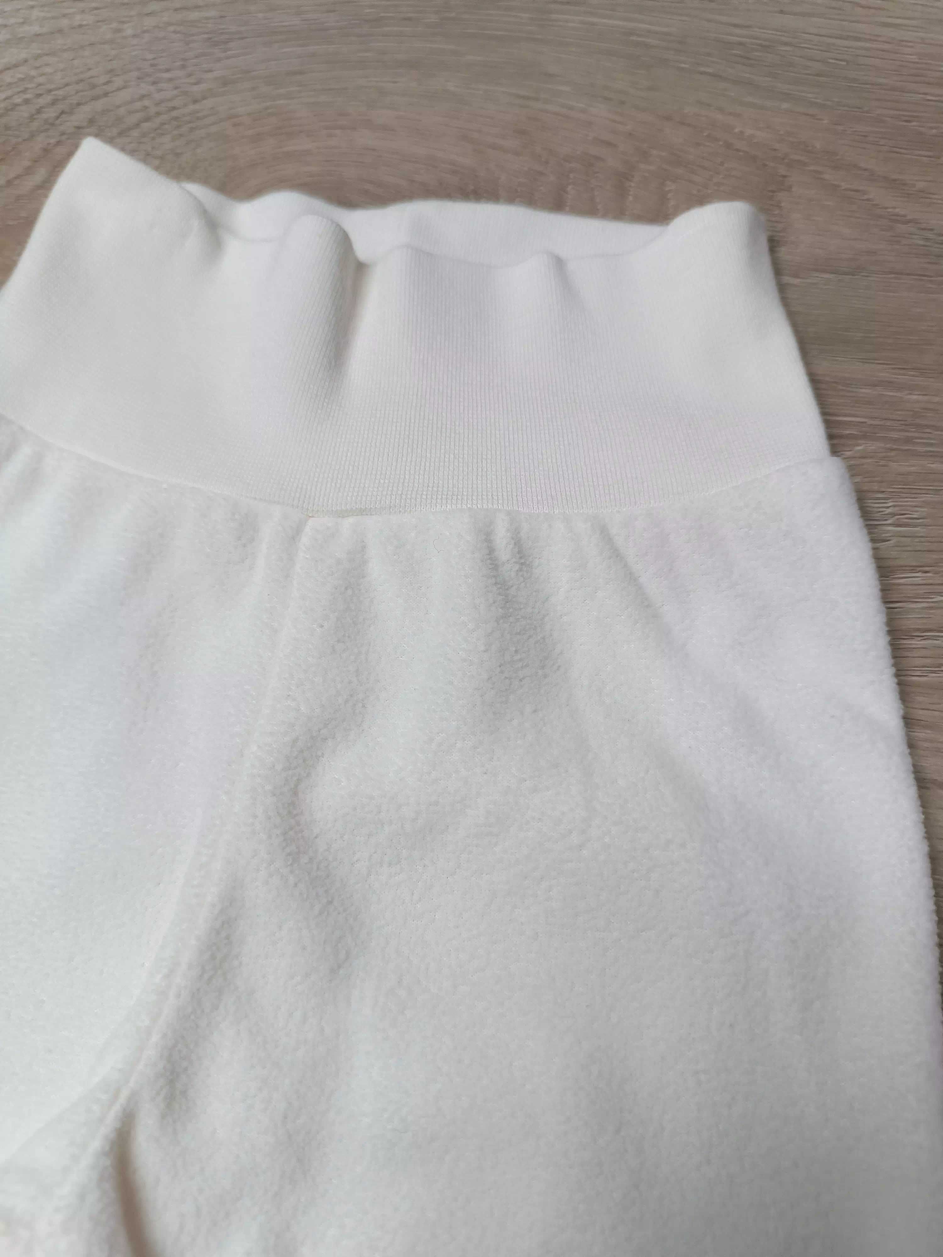 Spodnie spodenki x2 gładkie słoniki 'H&M' 74