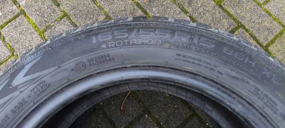 Opony Nokian 185/55 R15 WR D4 2szt