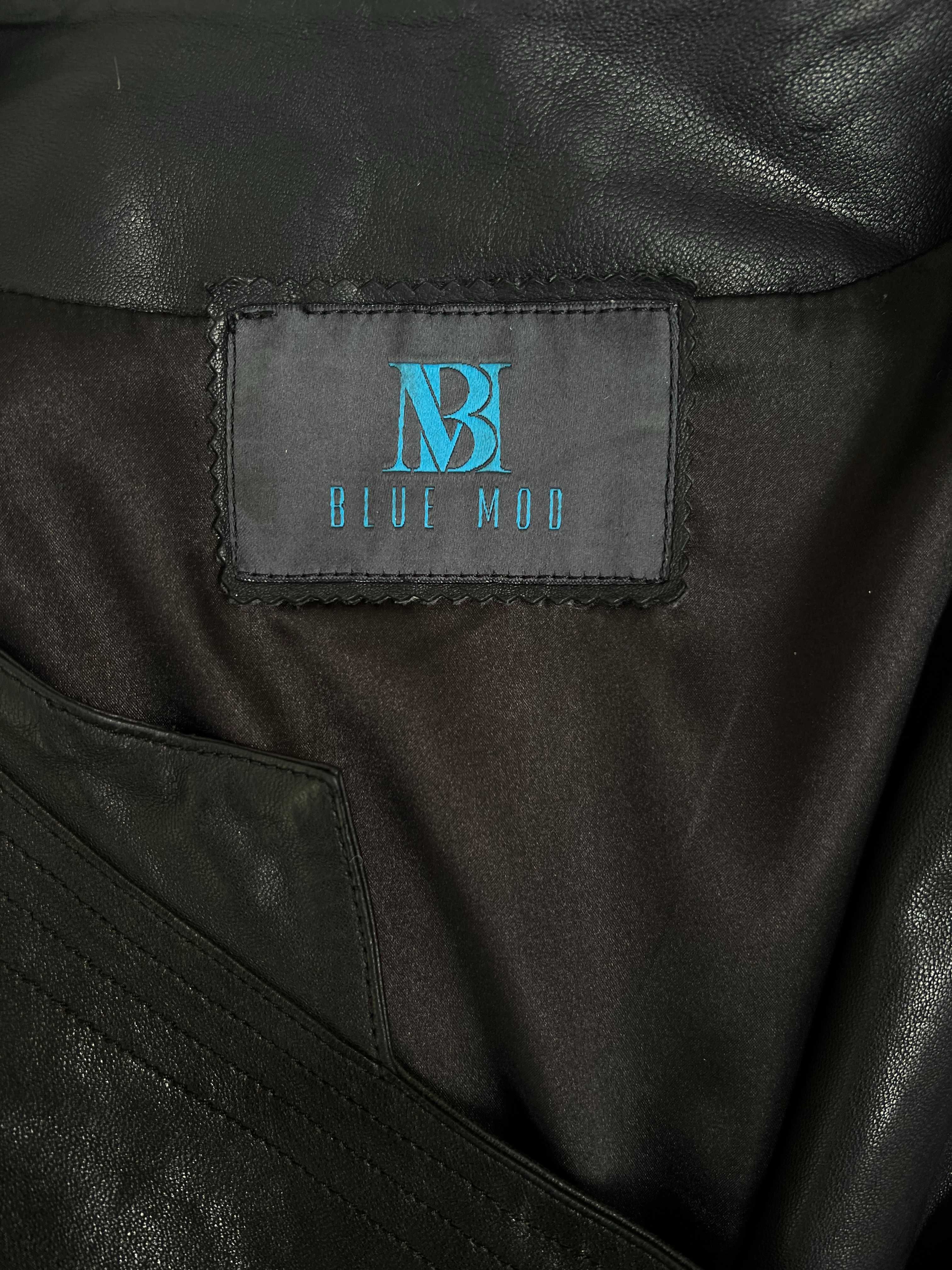 Жіноча шкіряна куртка Blue Mod