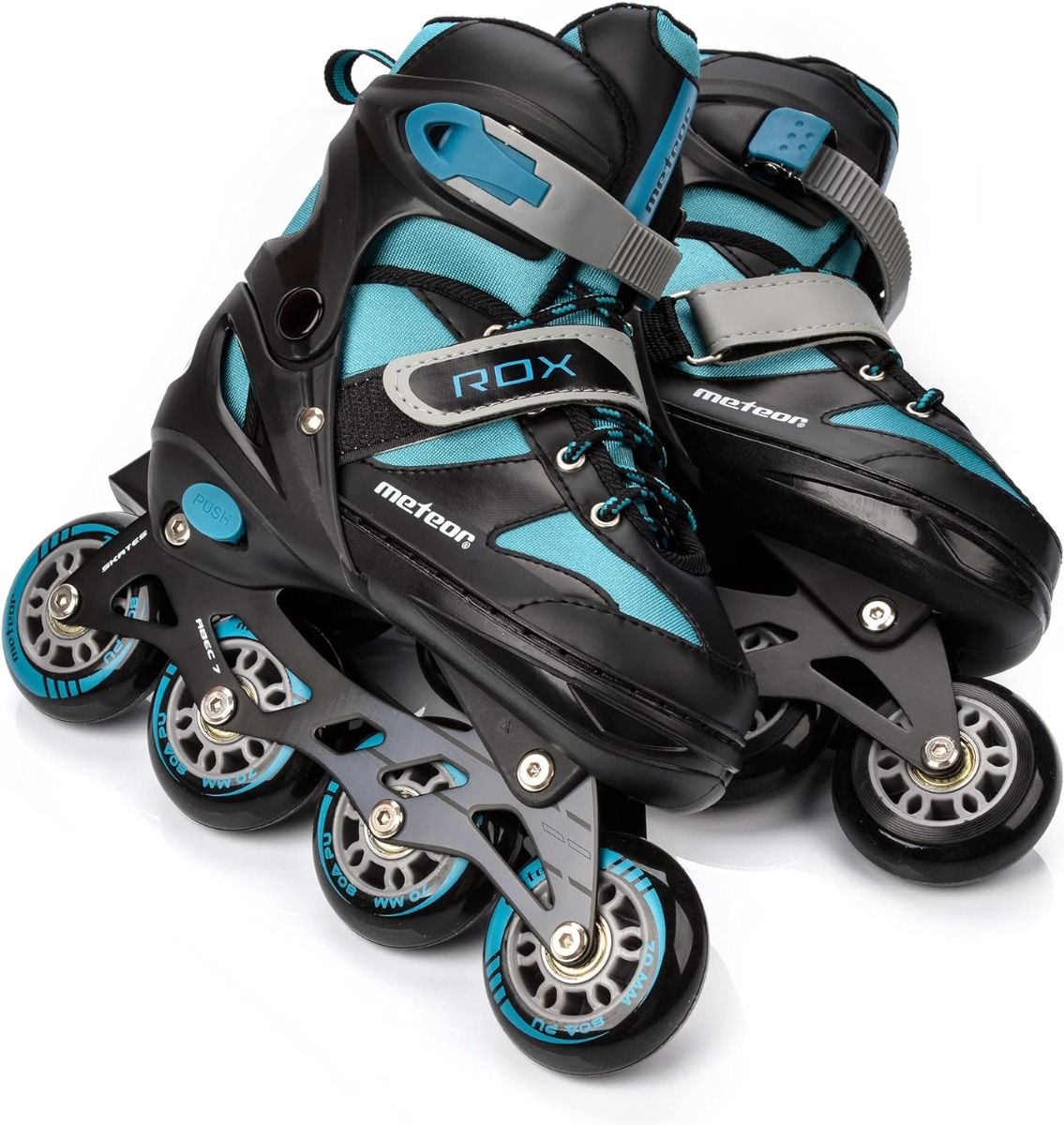 Meteor Hp88-5 Rolki Dla Dzieci Rollerblade 2 W 1 Abec7 Rozmiar 30-33