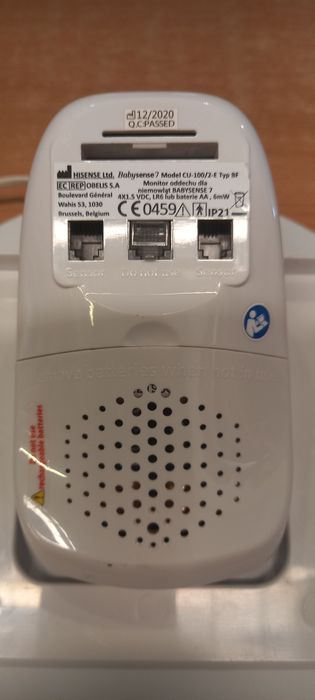 Babysense 7 monitor oddechu dla niemowląt