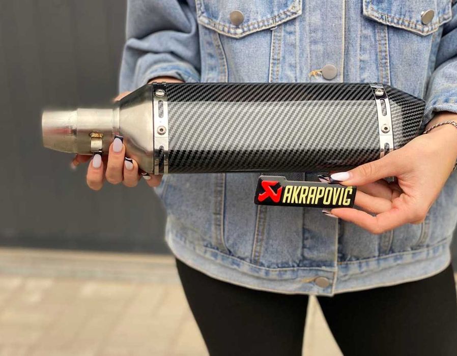 прямоточний вихлоп для байка стильна вихлопна система